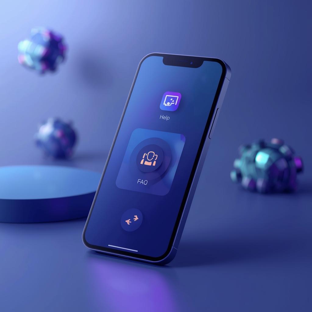 Kundensupport und Hilfe in der App